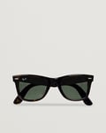 Ray-Ban Original Wayfarer Sunglasses Tortoise/Crystal Green