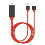 Câble MHL USB-C vers HDMI Macbook 4K S8 S9+,JL702