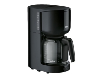Braun PurEase KF 3120 BK - Kaffemaskin - 10 kopper - svart