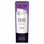 6 x Olay Anti-Wrinkle Firm & Lift 2in1 Anti-Wrinkle Booster + Firming Serum 50ml