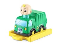VTech Toot-Toot Drivers CoComelon JJ’s Recycling Truck & Track, Interactive CoComelon Toddler Toy for Pretend Play with Lights & Sounds, Official CoComelon Gift, Ages 1, 2, 3+ Years, English Version