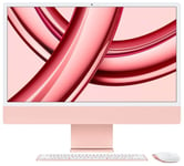 Apple iMac 24 AIO Desktop PC (2024), Apple M3 chip 8-Core CPU, 8GB RAM, 256GB SS