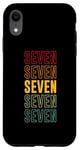 iPhone XR Seven Pride, Seven Case