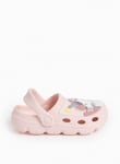 Tu Pink Unicorn Light Up Clogs With Ankle Strap 9 Infant female