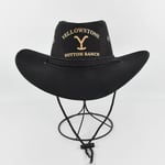 Europeisk och amerikansk Yellowstone böjd takfot Cowboyhatt Retro Jazzhatt Yellowstone Cowboyhatt Riddarhatt