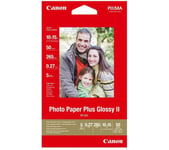 Canon PP-201 100 x 150 mm Glossy II Photo Paper Plus  - 50 Sheets