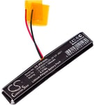 Kompatibelt med Jabra 100-93040000-02, 3.7V, 100 mAh