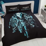 Assassin's Creed Valhalla Double Duvet Cover Reversible Bedding Set
