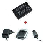 Chargeur + Batterie BLS-1 pour Olympus Pen E-P1, E-P2, E-P3, E-PL1, E-PL3, E-PM1
