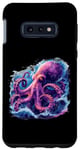 Coque pour Galaxy S10e Pieuvre mystique art abstrait tentacules idée créative