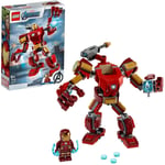 LEGO 76140 Marvel Avengers Iron Man Mech Buildable Toy, Battle Action Figure for
