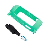 kdjsic Bluetooth Speaker Case Silicone Case Cover With Strap Carabiner For -JBL Pulse 4 Wireless Bluetooth Speaker case