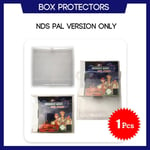 1 Pc - Manchon De Protection De Boîte Pour Jeux Nds Pal Version Uniquement Sur Mesure, Transparent