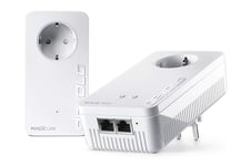 Devolo Magic 1 Power line, 2-Pack, 1Gbps, WiFi, 2X LAN, Plug-and-Play,