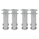 Soffben 8 st rund krom 180 mm