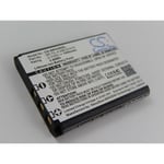 vhbw Batterie compatible avec Sony MDR-1000X, MDR-100ABN, MDR-1ABT, MDR-1ADAC amplificateur de casque DAC (1050mAh, 3,7V, Li-ion)
