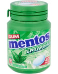 Mentos Sugarfree Spearmint Gum - Boks med Sukkerfri Tyggegummi med Spearmintsmak 56 gram