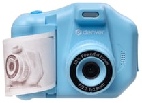 Denver Print kamera til børn - Selfie linse - Blå