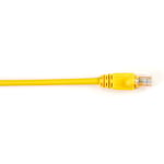 Black box BLACK BOX CONNECT CAT5E 100-MHZ STRANDED ETHERNET PATCH CABLE - UNSHIELDED (UTP), CM PVC, MOLDED SNAGLESS BOOT, YELLOW, 4-FT. (1.2-M) (CAT5EPC-004-YL)