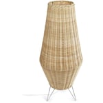KAVE HOME Kave Home - Lampe de table taille moyenne Kamaria en rotin finition naturelle Naturel
