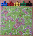 Carcassonne – Base Game including Abbot (No Box) | New | English Rules