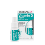 BetterYou Vitamin D Daily Oral Spray 4000IU 15ml