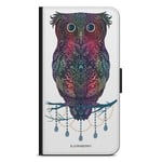 Bjornberry Sony Xperia XZ2 Compact Plånboksfodral - Mandala Uggla