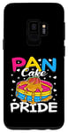 Coque pour Galaxy S9 Pansexual Pride Funny Pan Cake (gâteau à la casserole)