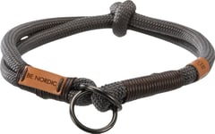 Trixie Be Nordic Cattle Collar, L-Xl: 55 Cm/Ø 13 Mm, Mörkgrå/Brun