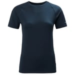 Musto Evolution Sunblock Short Sleeve Tee 2.0 Women's True Navy, 12