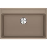 Franke Maris diskbänk, 76x51 cm, beige