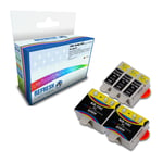 Refresh Cartridges Value Pack 3x 10XL/2x 10CL Ink Compatible With Kodak Printers