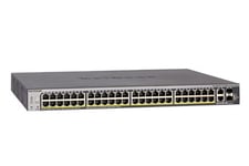 52-Port Gigabit/10G Stackable Smart Switch (GS752TX) - Managed - L2/L3 - Gigabit Ethernet (10/100/1000) - Full duplex - Rack mounting