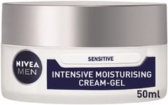 NIVEA MEN Sensitive Intensive Moisturising Cream (50Ml), Face Care Moisturiser w