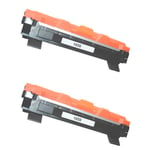 Brother TN-1050 Svart 2-pack (2000 sidor) Kompatibla Tonerkassetter (ej Brother original) Fri frakt.