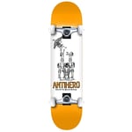 Antihero Oblivion Factory Complete Skateboard Orange 8"