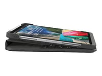 Logitech Slim Folio Pro - Clavier et étui - rétroéclairé - Bluetooth - Nordique - pour Apple 12.9-inch iPad Pro (3ème génération)
