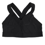 (33.00 * 4.00 * 37.00cm-Black L)Fitness Bra Women&apos;s Wire Gym Bra Y REL