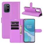 OnePlus 8T PU Wallet Case Purple