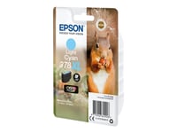 Epson - 10.3 Ml - Xl - Ljus Cyan - Original - Blister - Bläckpatron - För Expression Home Xp-8605, Xp-8606  Expression Photo Xp-8500, Xp-8505, Xp-8700