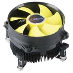 AKASA – CPU cooler, For Intels Socket LGA775/1150/1155/1156-processors up to 95W, 92mm fan (AK-CC7117EP01)