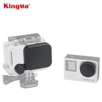 CNYO® KingMa Gopro 3 Black Housing Case Cover Protector + Protective Camera Lens Cap Set For GoPro Camera Hero 3 accessories