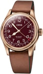 Oris 01 754 7741 3168-07 5 20 58BR Big Crown Rød/Læder Ø40 mm