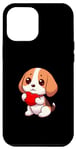 iPhone 15 Plus Cute Valentines Day shirt Beagle Dog Lovers Valentines Case