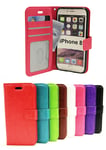 Crazy Horse Wallet iPhone 8 (Svart)