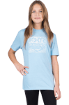 FXR Emblem Premium T-shirt Barn Maui Blå-Vit Cheetah""