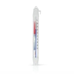 Metaltex Fridge Freezer Thermometer of Plastic, Silver