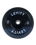LEVITY Premium Fitness Bumper Plate 25kg
