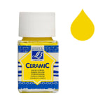 Lefranc Bourgeois Keramisk glas & porslinsfärg 169 | citrongul | 50ml