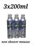 3 X Radox You'Ve Got This Shower Mousse 200ml---3x200ml Pack